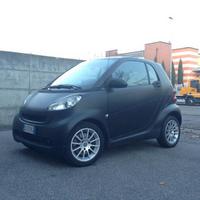 Car wrapping Smart colore nero opaco