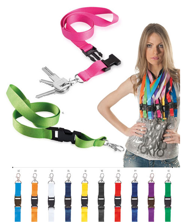 Lanyard personalizzati con stampa