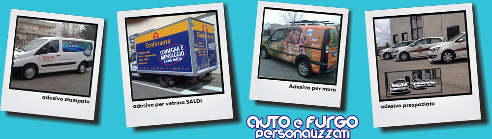 Decorazione di auto e furgoni