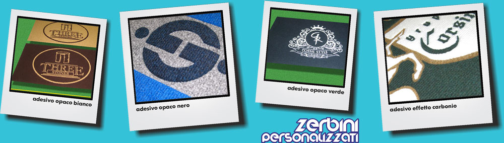 Zerbini personalizzati